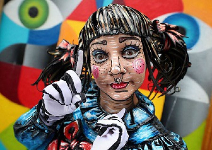 Festival de Estátuas Humanas começa esta sexta-feira em Santarém festival estatuas santarem 7 2022