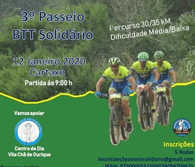 BTT solidário no Cartaxo