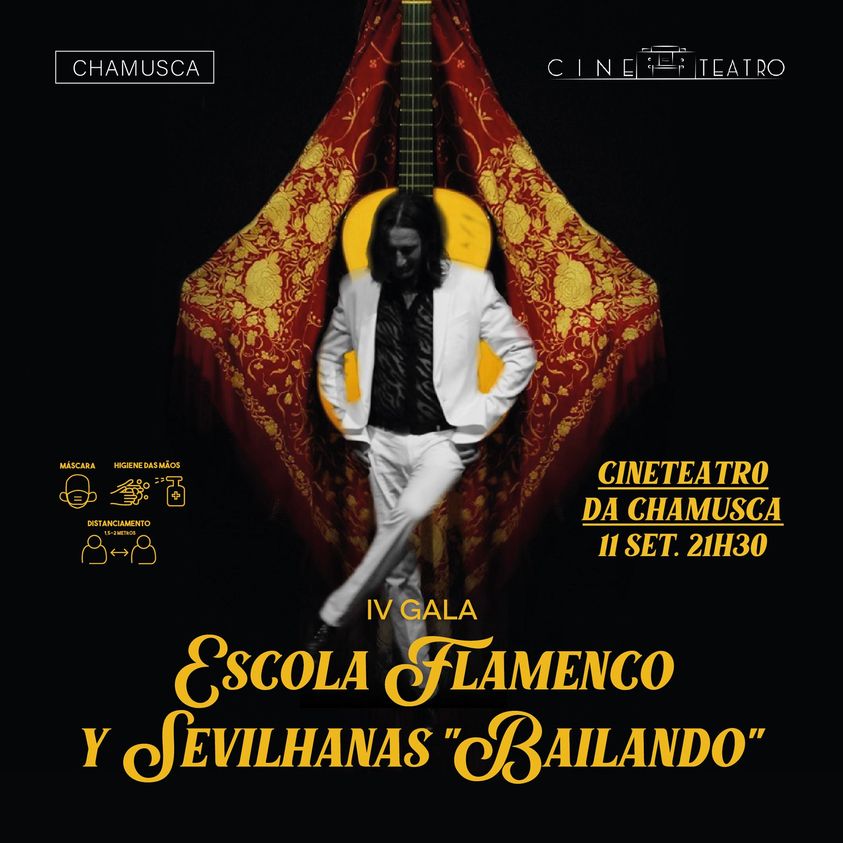 Gala da Escola de Flamenco y Sevilhanas realiza-se no sábado no Cineteatro da Chamusca