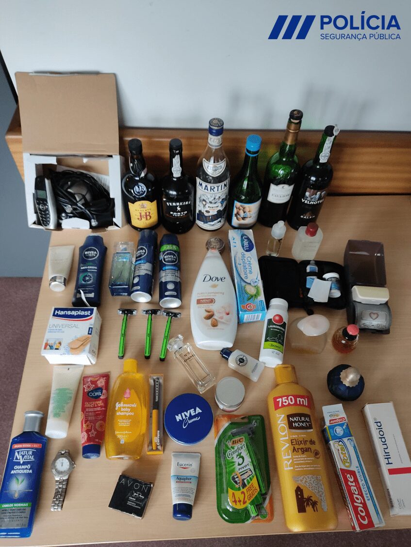 Homem de 36 anos apanhado em flagrante furto em residência