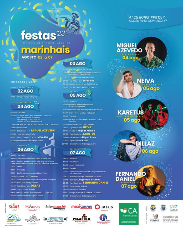 PROGRAMA FESTAS DE MARINHAIS