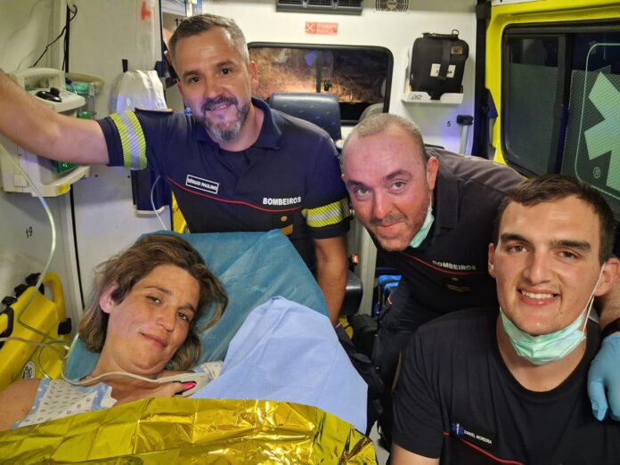 Alpiarça: Parto em ambulância dos Bombeiros Municipais